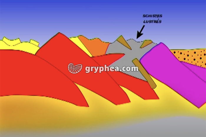 Tectonique - Histoire géologique des Alpes - extrait - gryphea.com